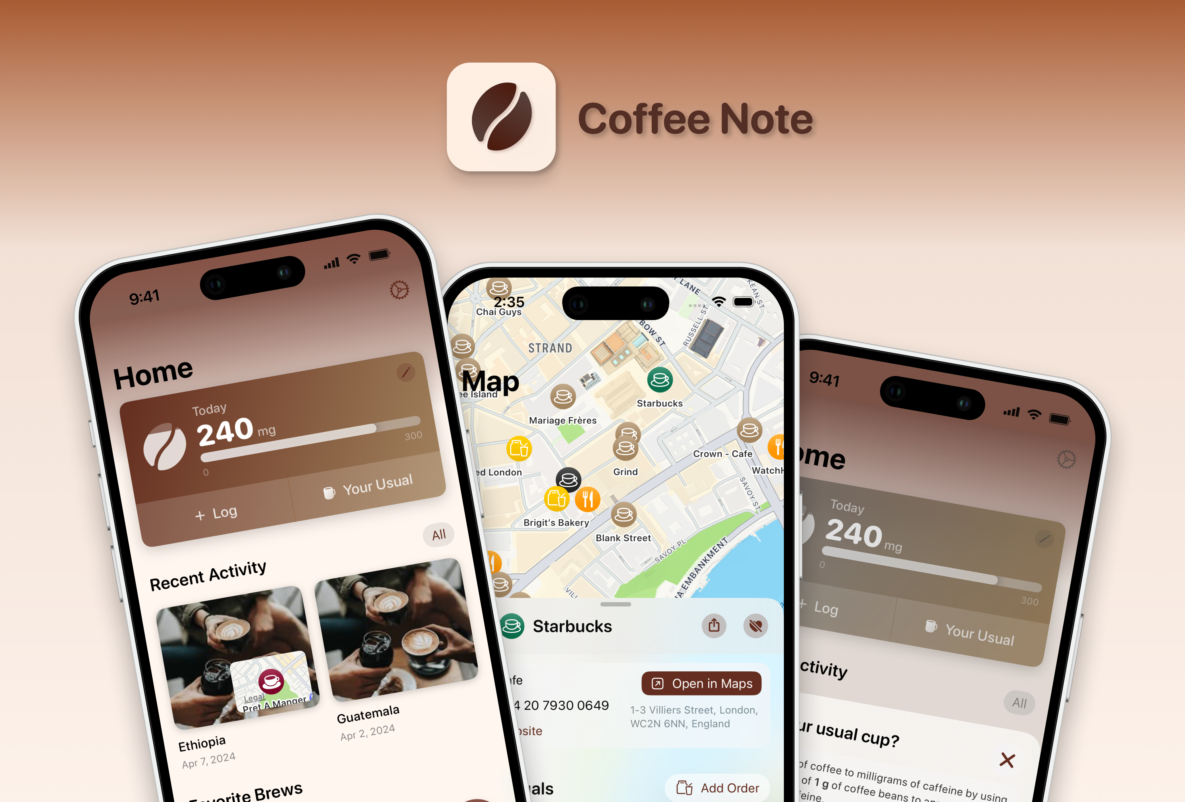 Coffee Note Preview